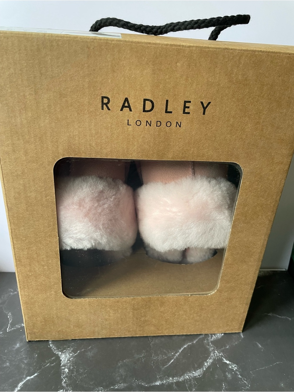 Radley London Chelsea Creek 2.0 Shearling Mule Women’s Slipper Size 6 in Pink - Picture 11 of 11